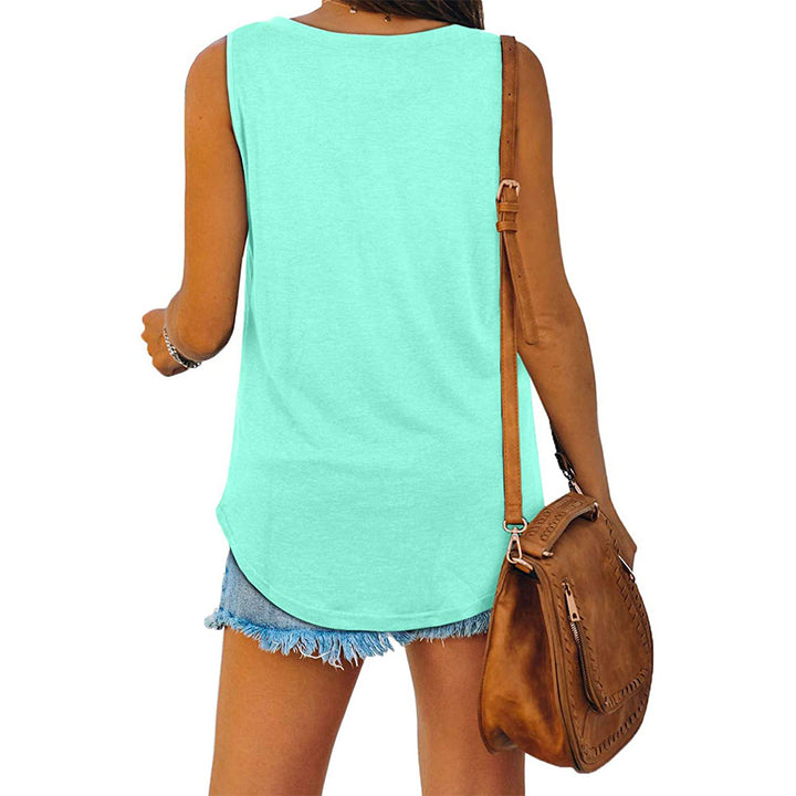 Drune Mckayla Jersey V-Ausschnitt Tank-Top