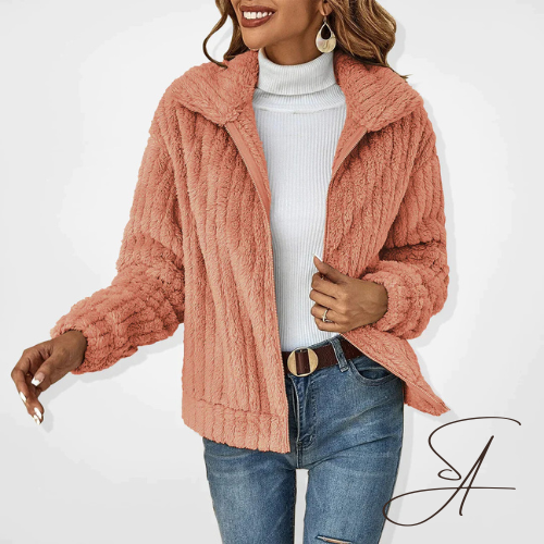 Drune | Plüschiger, stilvoller Herbst-Cardigan