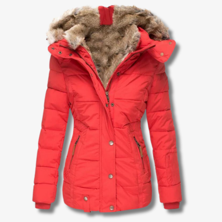 Drune Warme Jacke mit Kapuze