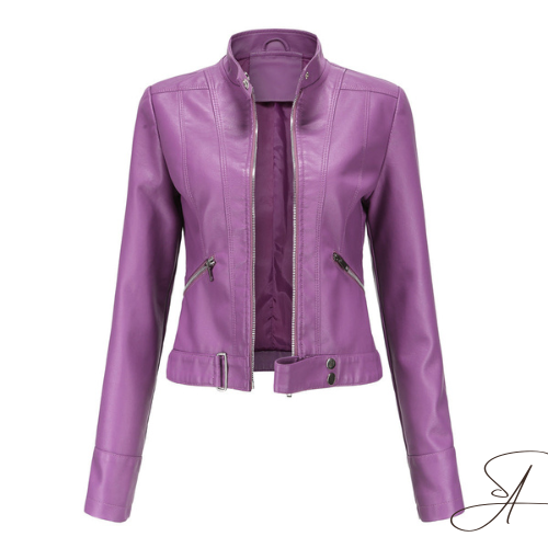 Drune Elegante Lederjacke