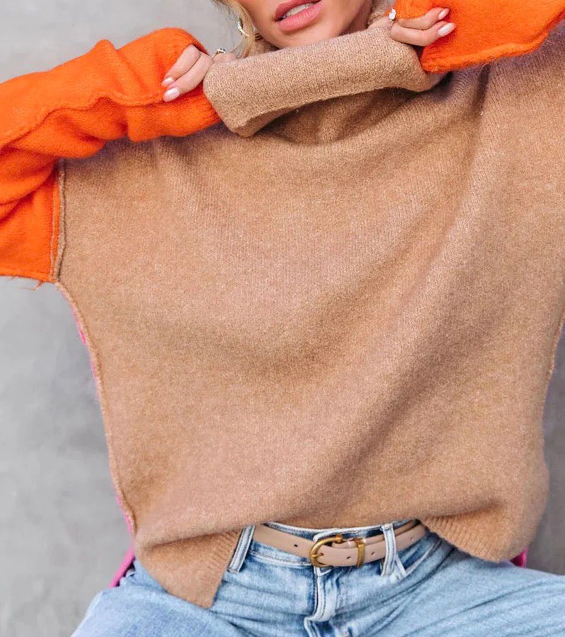 Drune – Farbblockpullover im Wintertrend