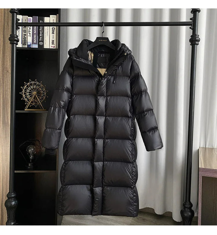 Drune - Lira - Dicke Puffer Kappuzen-Daunenjacke