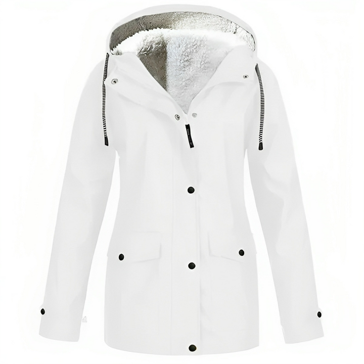 Drune | Warmer Fleece-Regenmantel