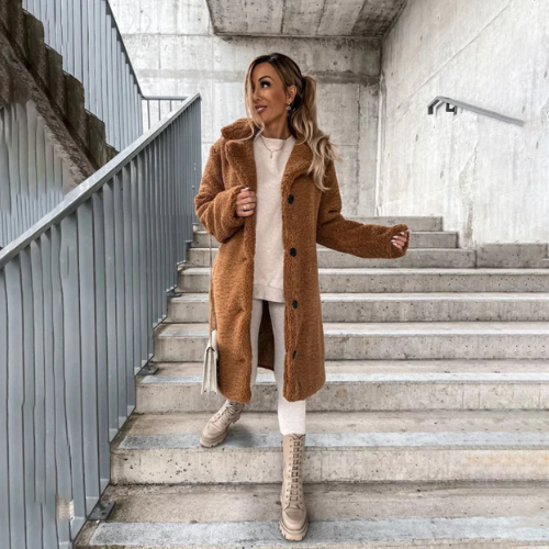 Drune Stylischer weicher Mantel