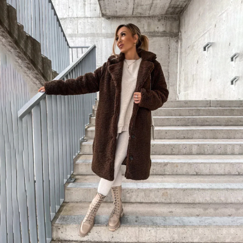 Drune Stylischer weicher Mantel
