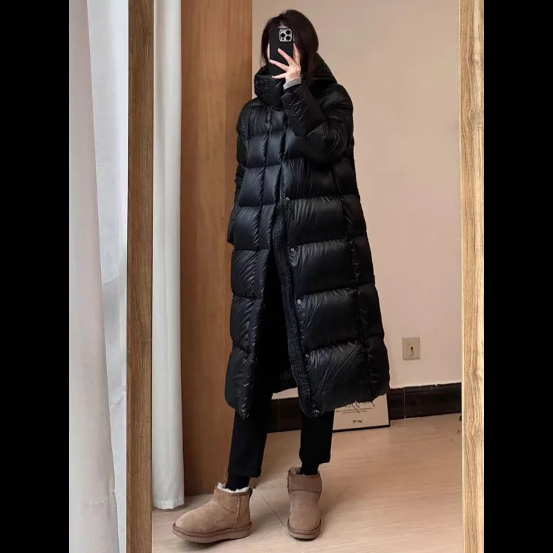Drune - Lira - Dicke Puffer Kappuzen-Daunenjacke