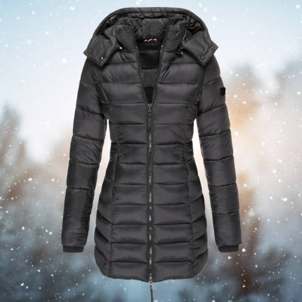Drune Daunenjacke mit Kapuze