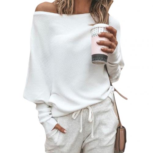 Drune Sexy schulterfreier Pullover
