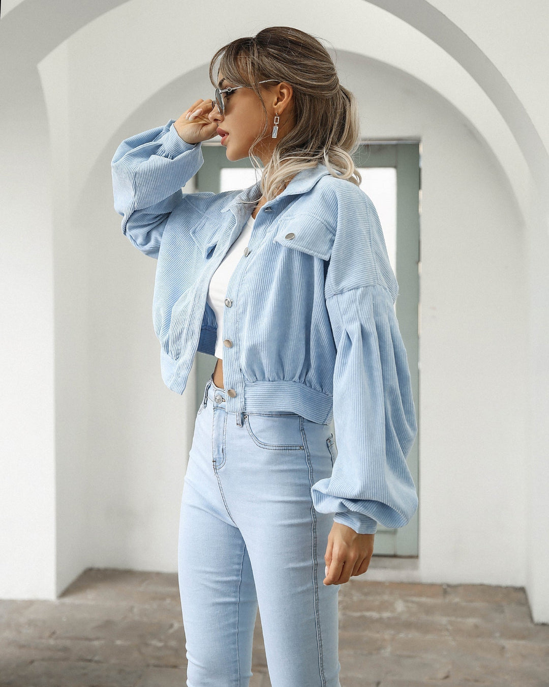 Drune | Stilvolle Cordjacke für Frauen