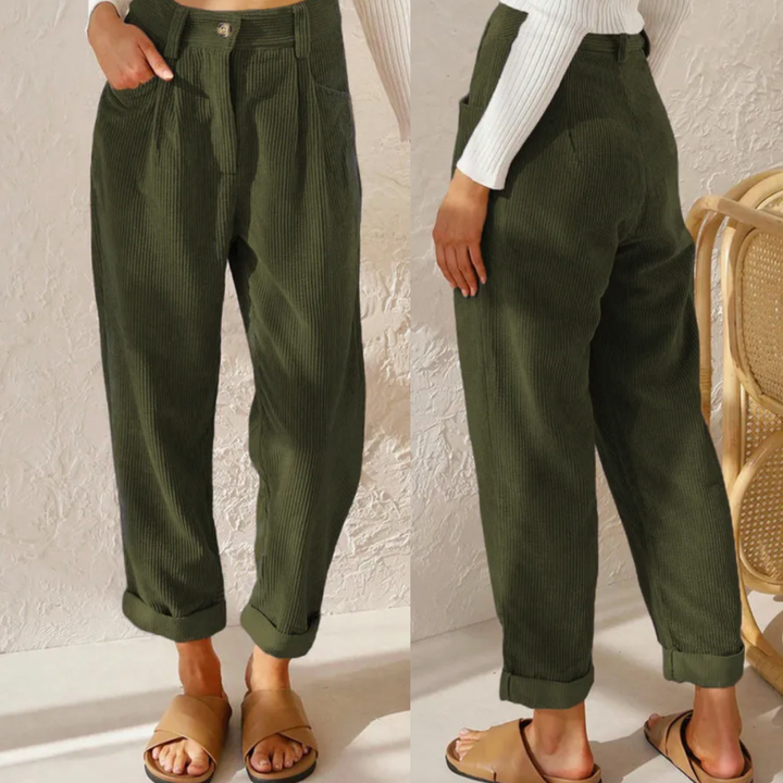 Drune - Stylische Cordhose