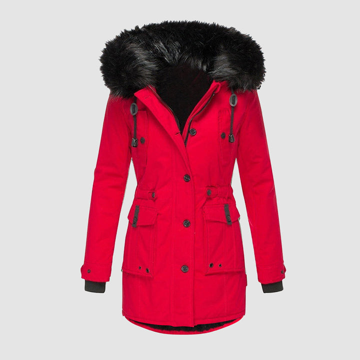 Drune - Wasserdichte Winterjacke mit Kapuze für Damen