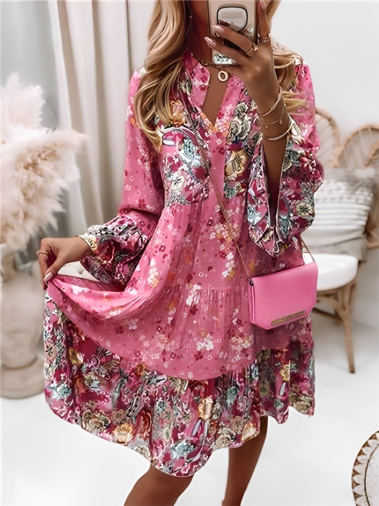 Drune | Florales Kleid - Strahlend im Sommer