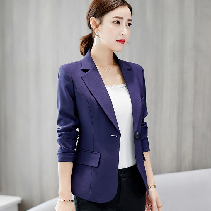 Drune Lässig Taschen Kurz Blazer