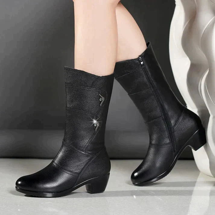 Drune – Winterstiefel aus Leder – Damen