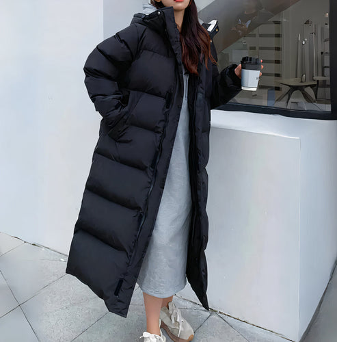 Drune | Wasser- und winddichte lange Jacke