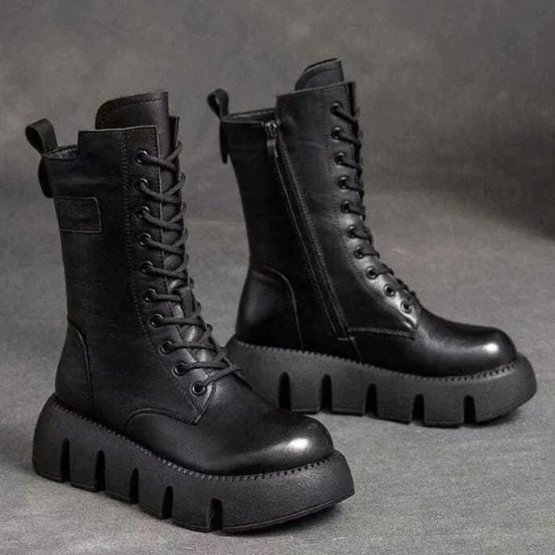 Drune – Stylische Stiefel mit hoher Sohle