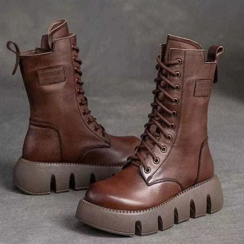 Drune – Stylische Stiefel mit hoher Sohle