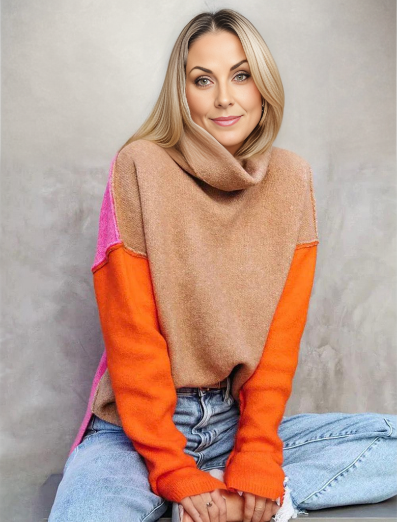 Drune – Farbblockpullover im Wintertrend