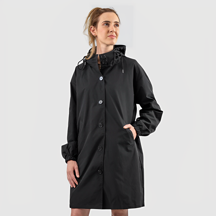 Drune Wasserdichte Jacke mit Kapuze