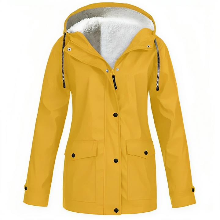 Drune | Warmer Fleece-Regenmantel