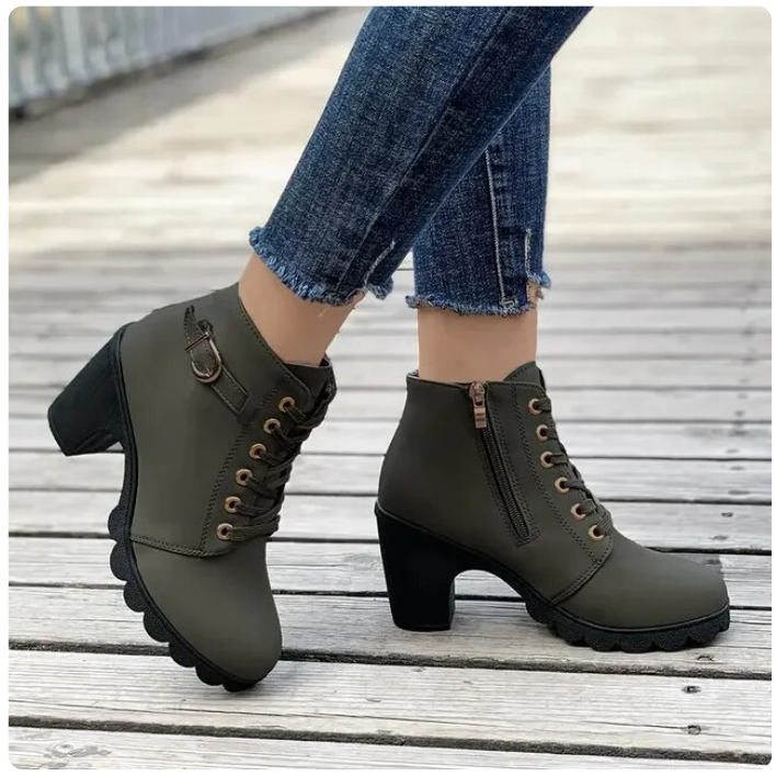 Drune High Heel Stiefel – elegant, modern und bequem