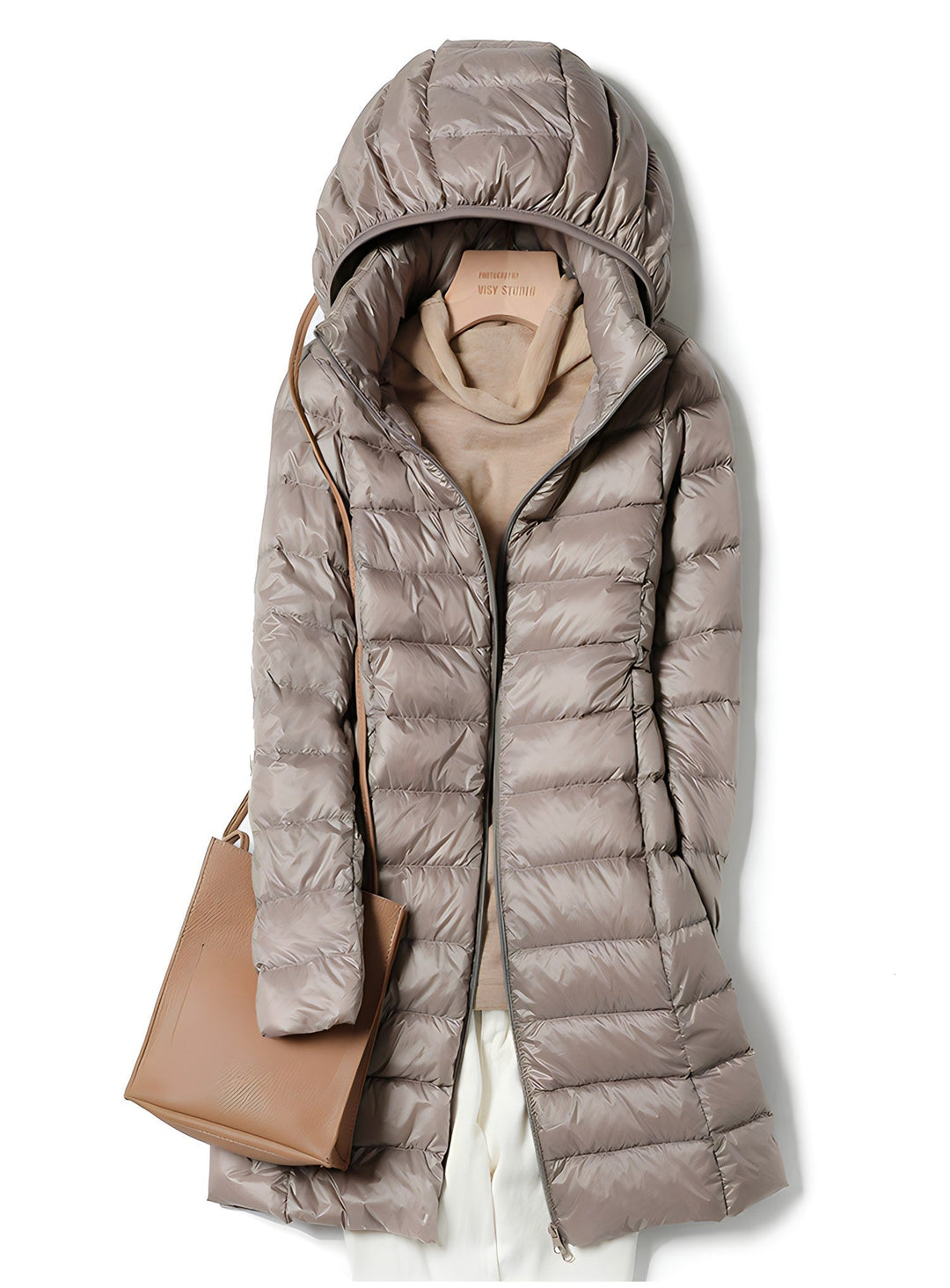 Drune Lange Daunenjacke für Damen