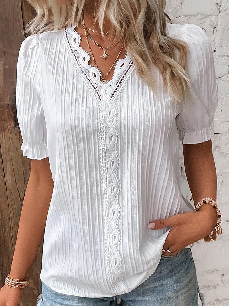 Drune Elegante Sommerbluse