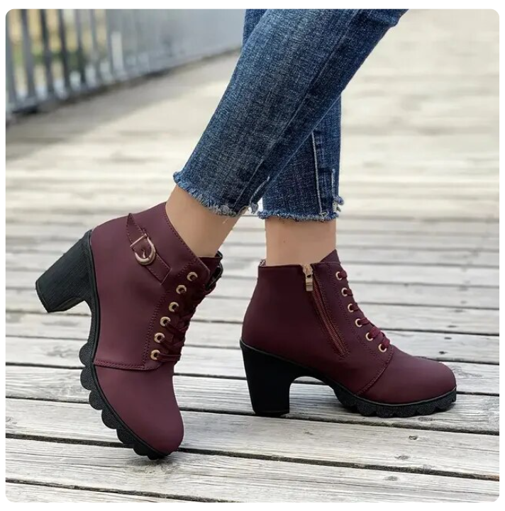 Drune High Heel Stiefel – elegant, modern und bequem