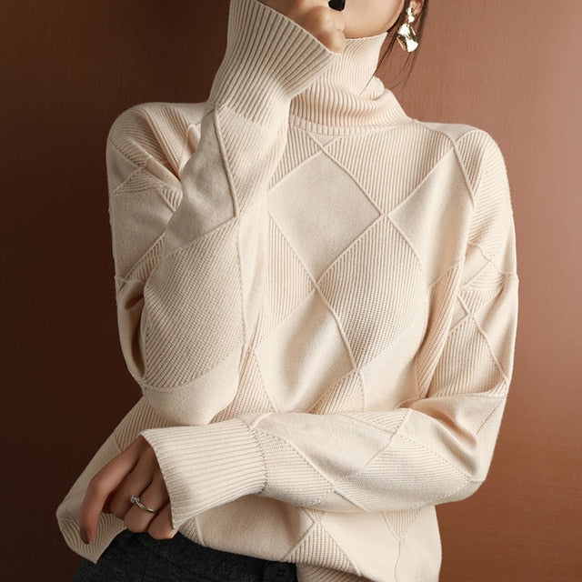 Drune Pullover mit Rollkragen