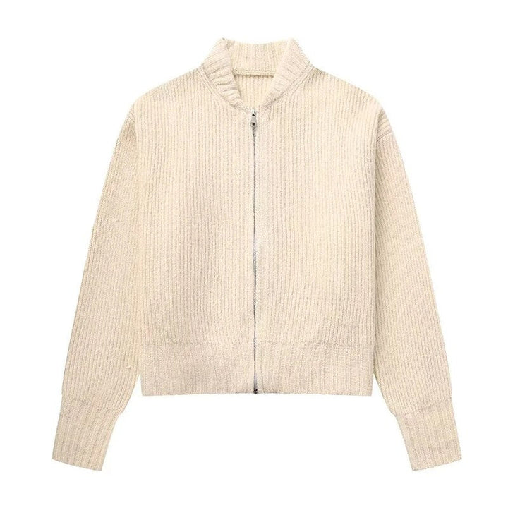Drune Strickjacke mit Reißverschluss