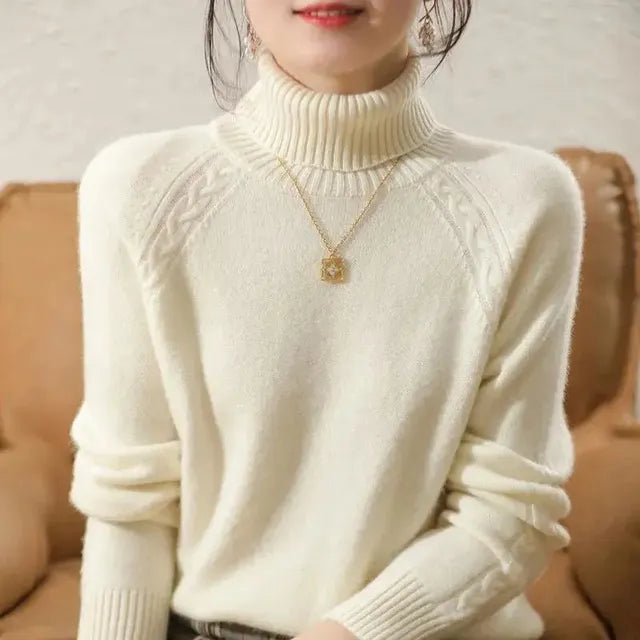 Drune – Eleganter Rollkragenpullover für Damen