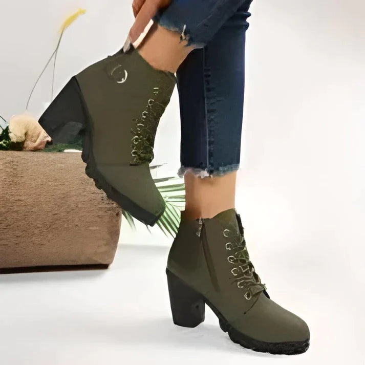 Drune High Heel Stiefel – elegant, modern und bequem